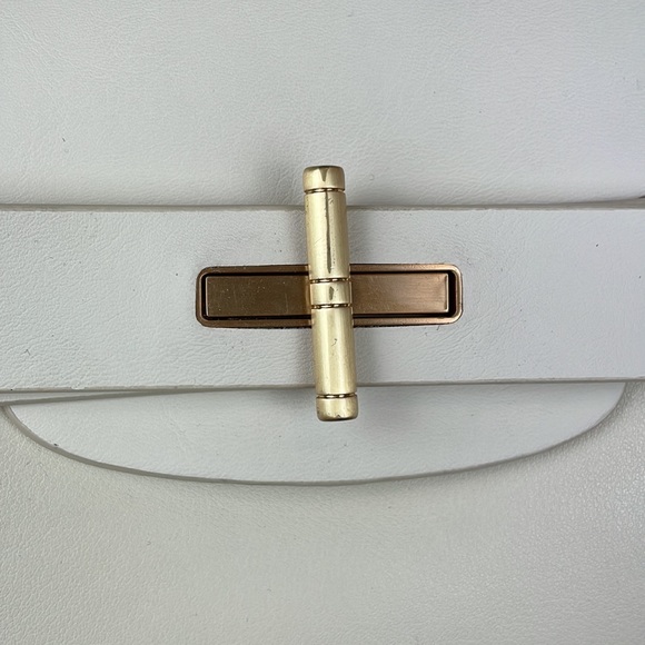 ZAC POSEN ~ Brigette Belted Leather Handbag ~ Swan ~ NWT! - Picture 6 of 12